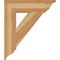 Ekena Millwork Traditional Traditional Rough Sawn Bracket, Western Red Cedar, 6"W x 26"D x 30"H BKT06X26X30TRA01RWR - alternate 3